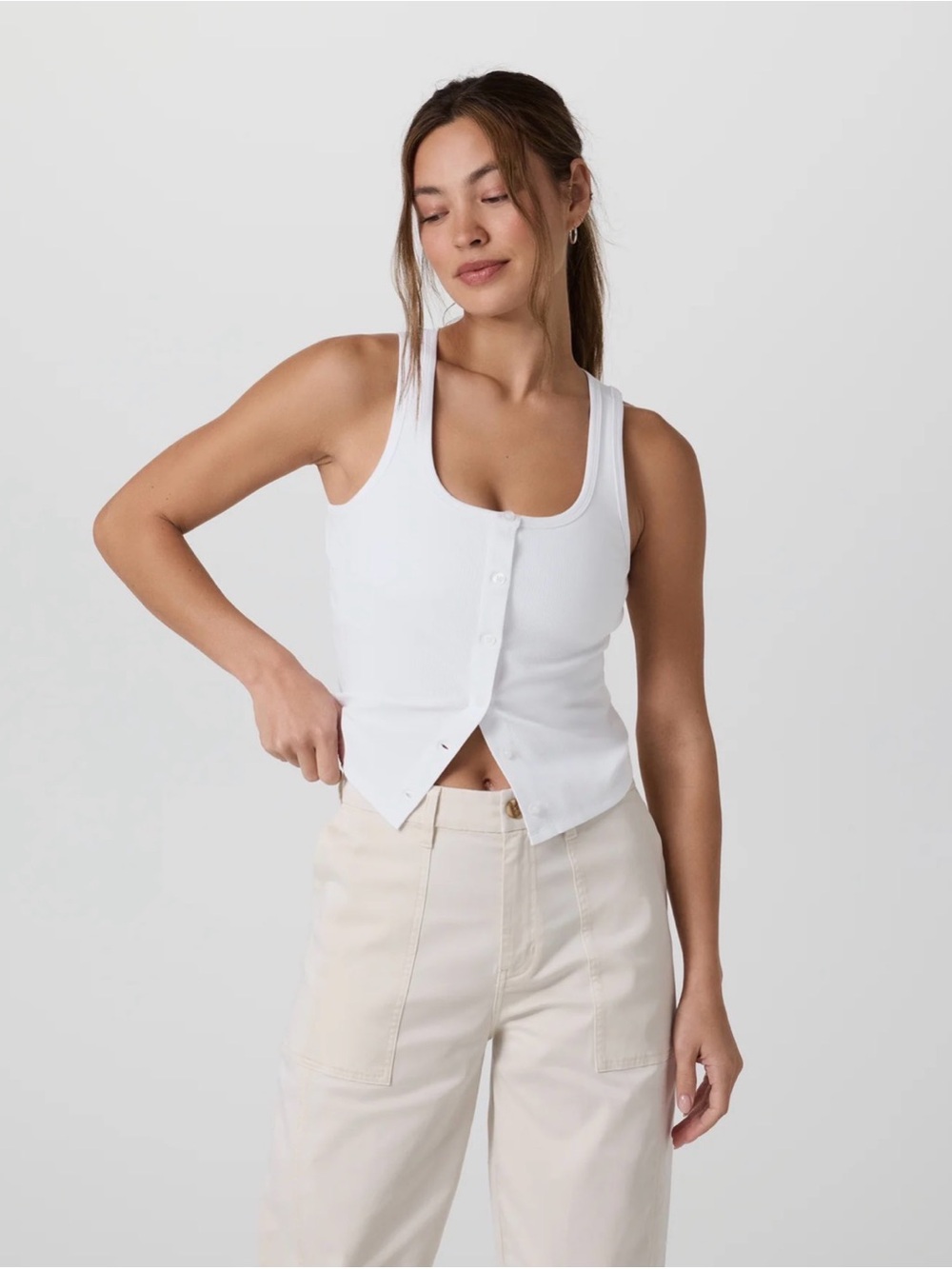 Vuori Pose Cardigan Tank